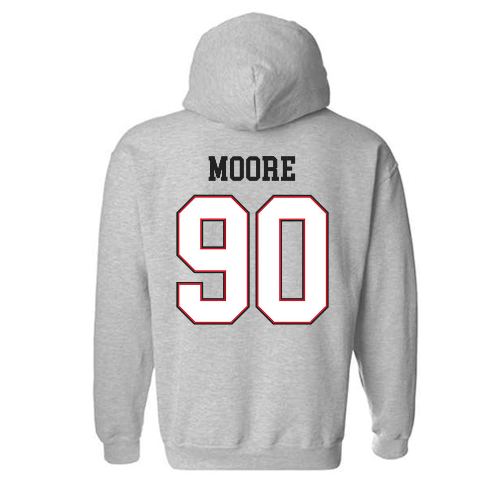 SEMO - NCAA Football : Quran Moore - Classic Fashion Shersey Hooded Sweatshirt-1