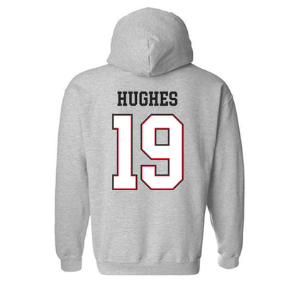 SEMO - NCAA Football : Simarion Hughes - Classic Fashion Shersey Hooded Sweatshirt-1