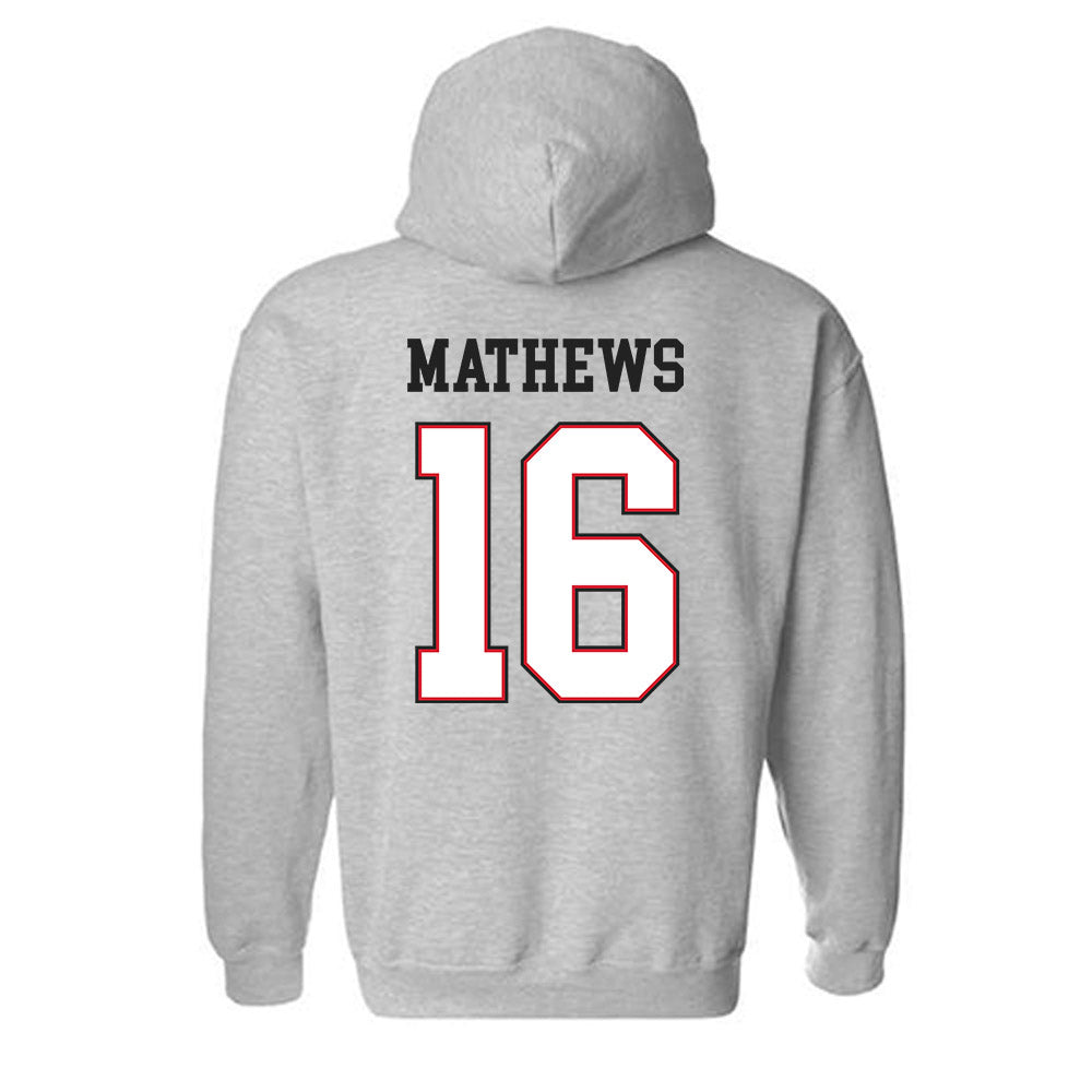 SEMO - NCAA Women's Volleyball : Ava Mathews - Classic Fashion Shersey Hooded Sweatshirt-1