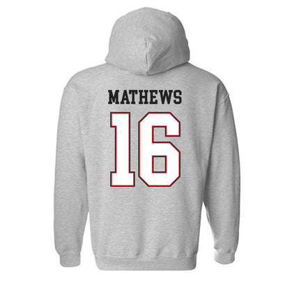 SEMO - NCAA Women's Volleyball : Ava Mathews - Classic Fashion Shersey Hooded Sweatshirt-1