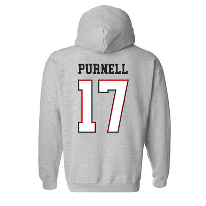 SEMO - NCAA Football : Tristin Purnell - Classic Fashion Shersey Hooded Sweatshirt-1