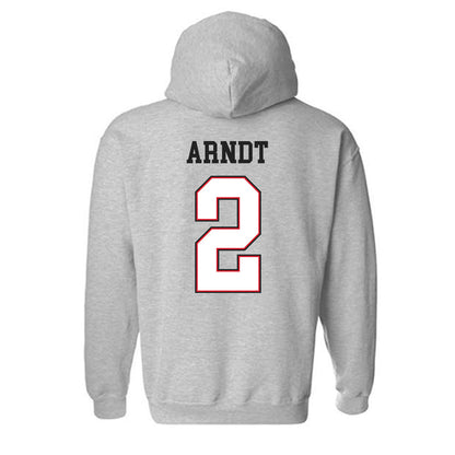 SEMO - NCAA Women's Volleyball : Lucy Arndt - Classic Fashion Shersey Hooded Sweatshirt-1