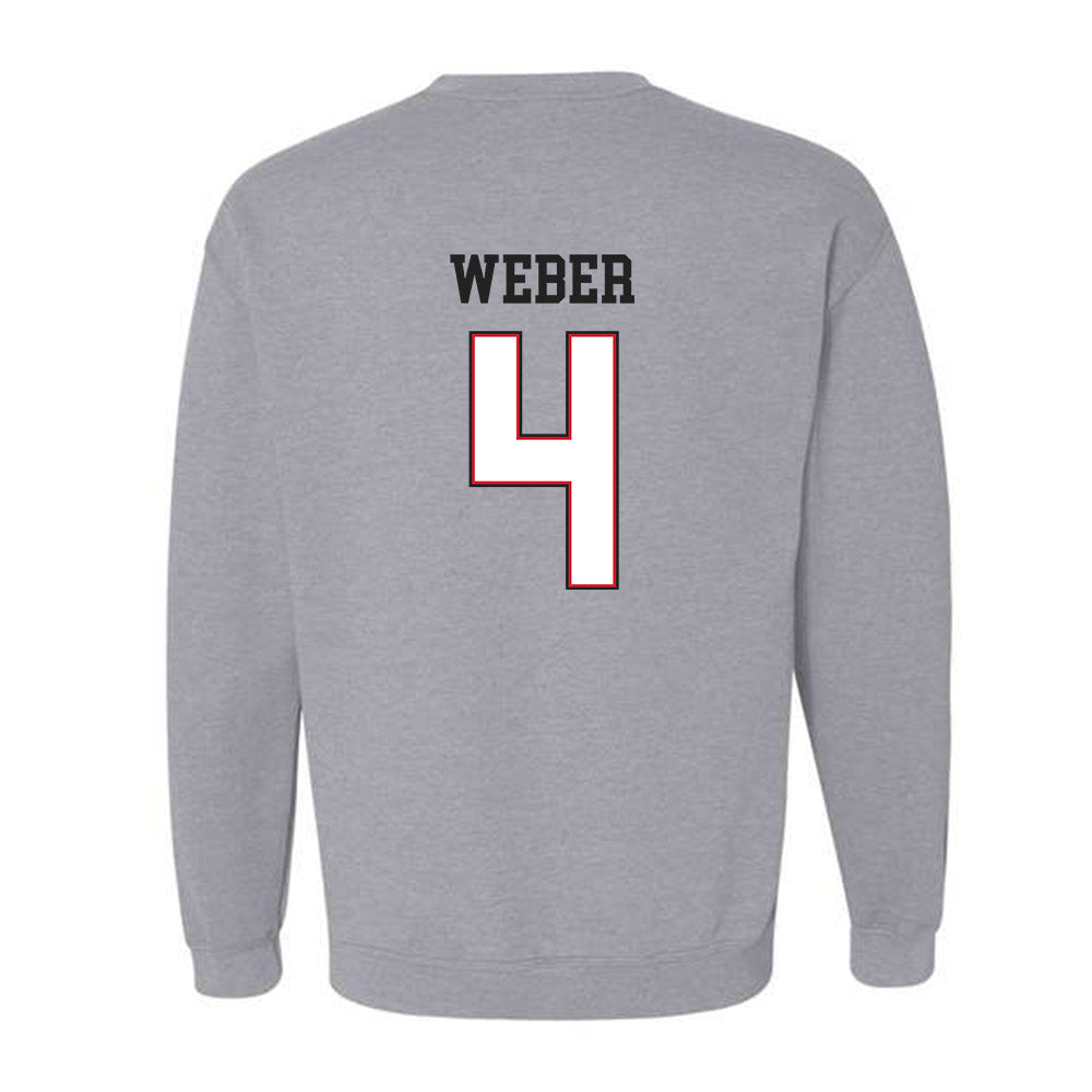 SEMO - NCAA Football : Johnny Weber - Classic Fashion Shersey Crewneck Sweatshirt-1