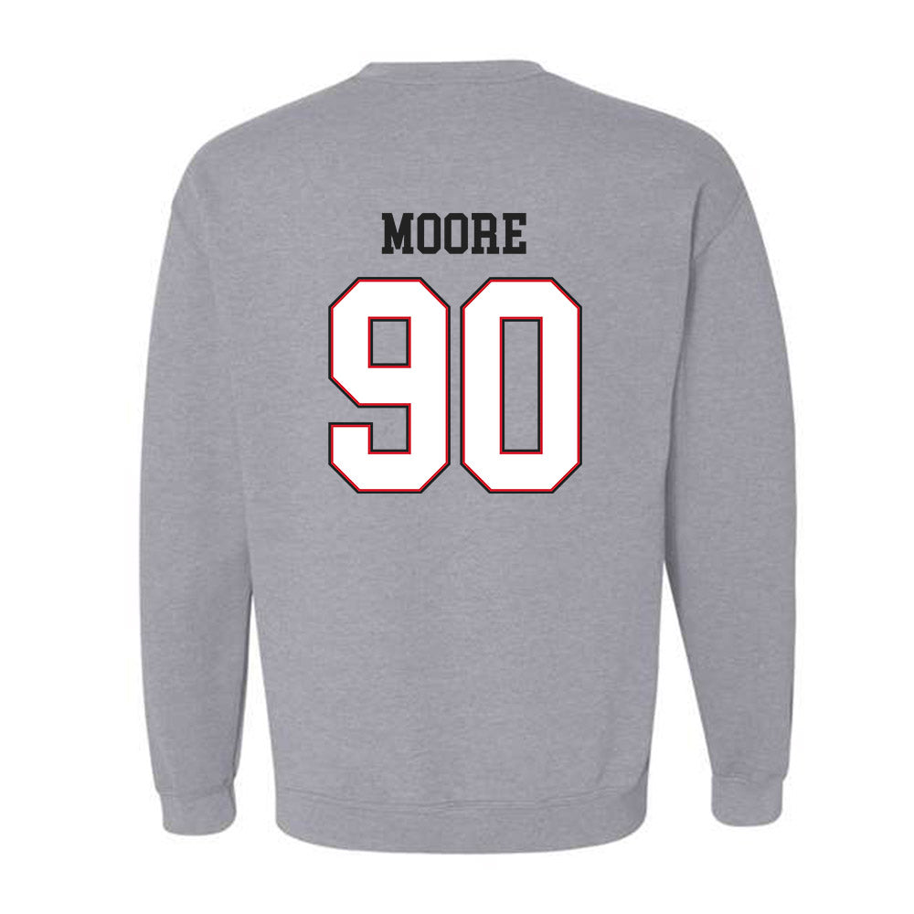 SEMO - NCAA Football : Quran Moore - Classic Fashion Shersey Crewneck Sweatshirt-1