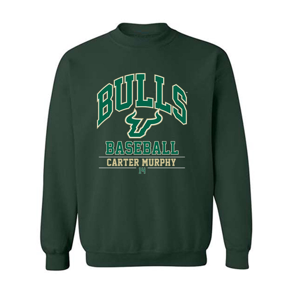 USF - NCAA Baseball : Carter Murphy - Classic Fashion Shersey Crewneck Sweatshirt-0