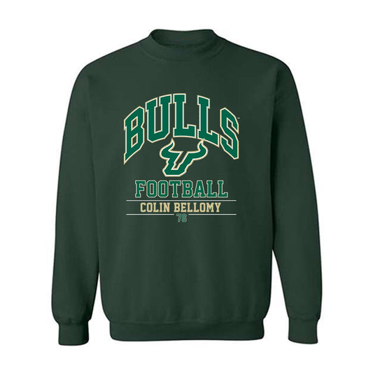 USF - NCAA Football : Colin Bellomy - Classic Fashion Shersey Crewneck Sweatshirt-0