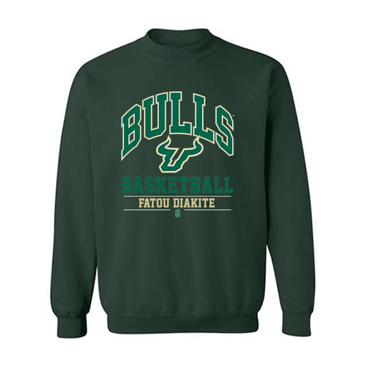 USF - NCAA Women's Basketball : Fatou Diakite - Classic Fashion Shersey Crewneck Sweatshirt-0