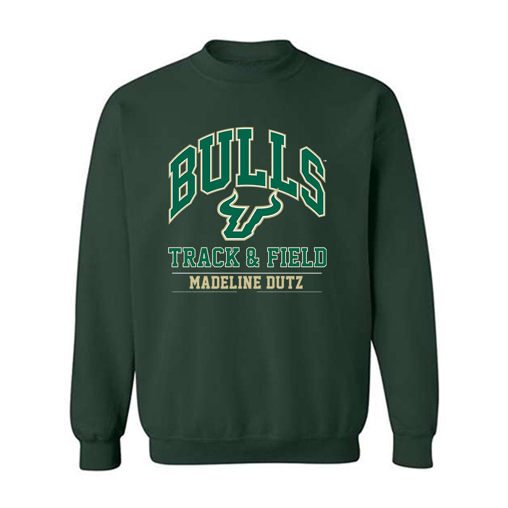 USF - NCAA Women's Track & Field : Madeline Dutz - Classic Fashion Shersey Crewneck Sweatshirt-0