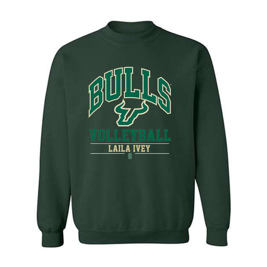 USF - NCAA Women's Volleyball : Laila Ivey - Classic Fashion Shersey Crewneck Sweatshirt-0