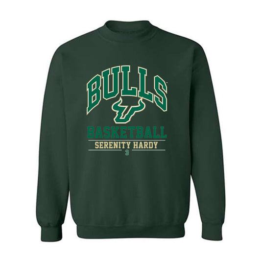 USF - NCAA Women's Basketball : Serenity Hardy - Classic Fashion Shersey Crewneck Sweatshirt-0