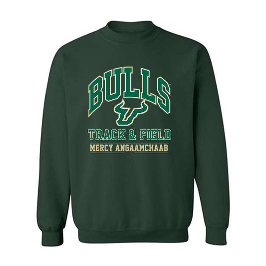USF - NCAA Women's Track & Field : Mercy Angaamchaab - Classic Fashion Shersey Crewneck Sweatshirt-0