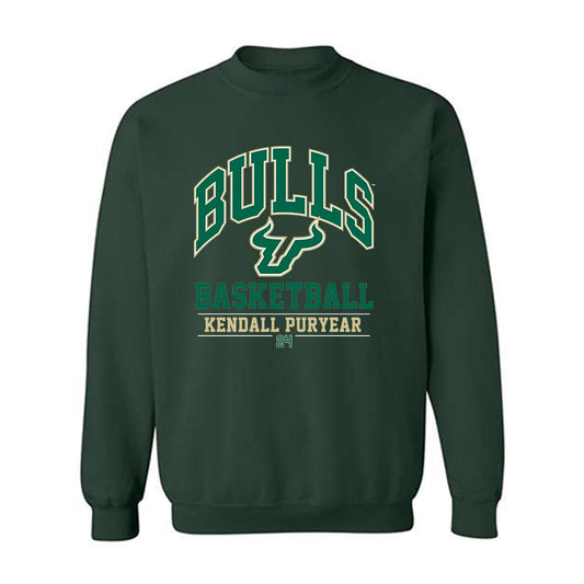 USF - NCAA Women's Basketball : Kendall Puryear - Classic Fashion Shersey Crewneck Sweatshirt-0
