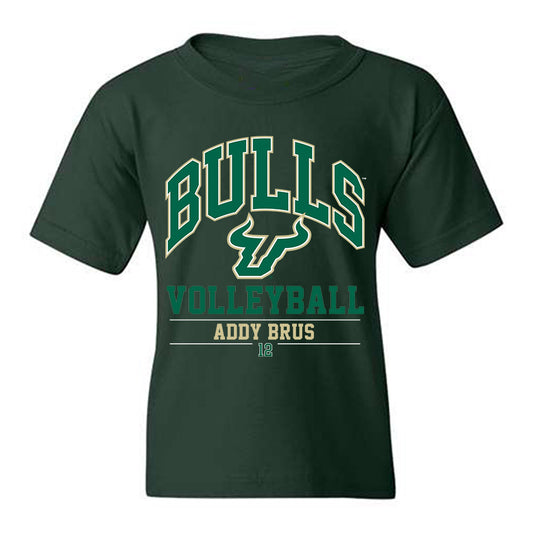 USF - NCAA Women's Volleyball : Addy Brus - Classic Fashion Shersey Youth T-Shirt-0