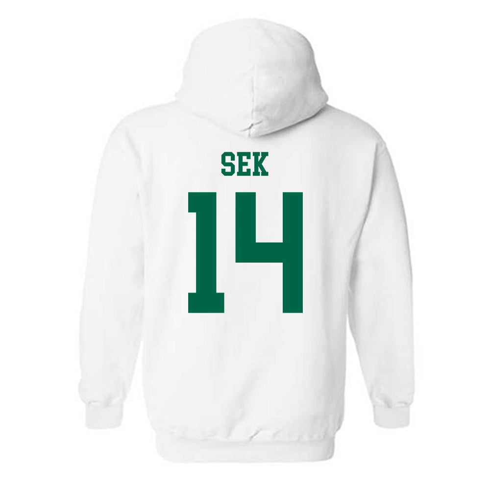 USF - NCAA Beach Volleyball : Josephine Sek - Classic Fashion Shersey Hooded Sweatshirt-1
