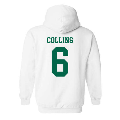 USF - NCAA Men's Basketball : Daimion Collins - Classic Fashion Shersey Hooded Sweatshirt-1
