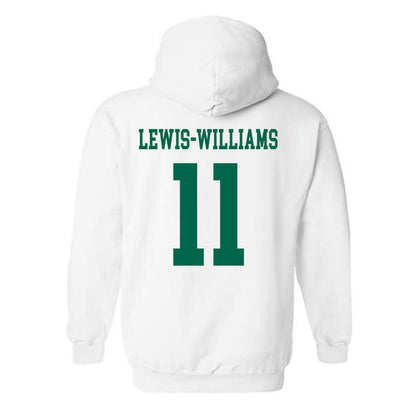 USF - NCAA Women's Basketball : Kirsten Lewis-Williams - Classic Fashion Shersey Hooded Sweatshirt-1