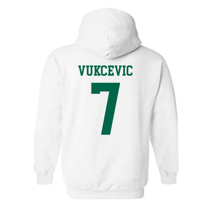 USF - NCAA Women's Basketball : Lana Vukcevic - Classic Fashion Shersey Hooded Sweatshirt-1