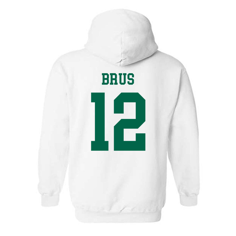 USF - NCAA Women's Volleyball : Addy Brus - Classic Fashion Shersey Hooded Sweatshirt-1