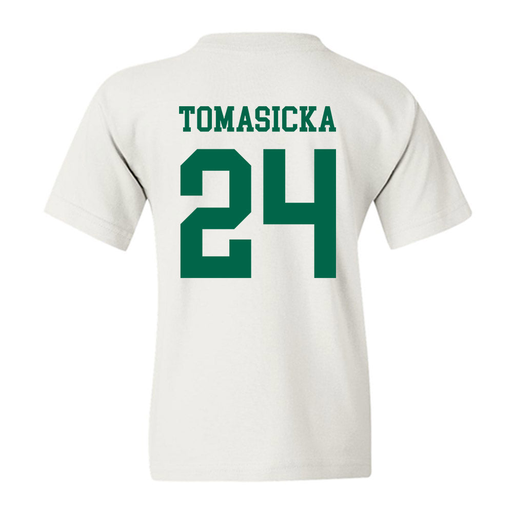 USF - NCAA Women's Basketball : Raina Tomasicka - Classic Fashion Shersey Youth T-Shirt-1