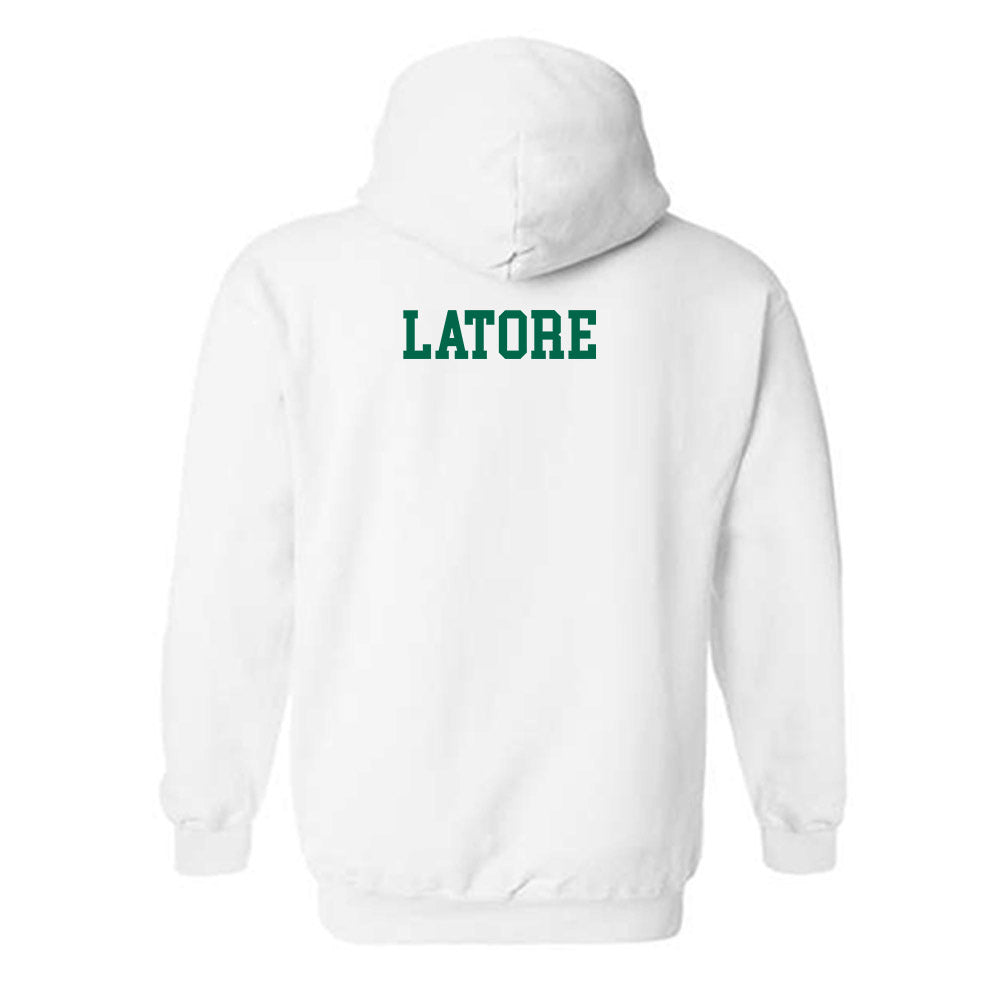 USF - NCAA Women's Track & Field : Alexia Latore - Classic Fashion Shersey Hooded Sweatshirt-1