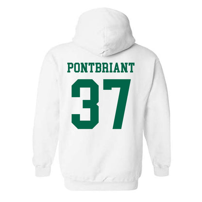 USF - NCAA Baseball : Dominic Pontbriant - Classic Fashion Shersey Hooded Sweatshirt-1