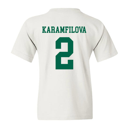 USF - NCAA Women's Basketball : Yana Karamfilova - Classic Fashion Shersey Youth T-Shirt-1