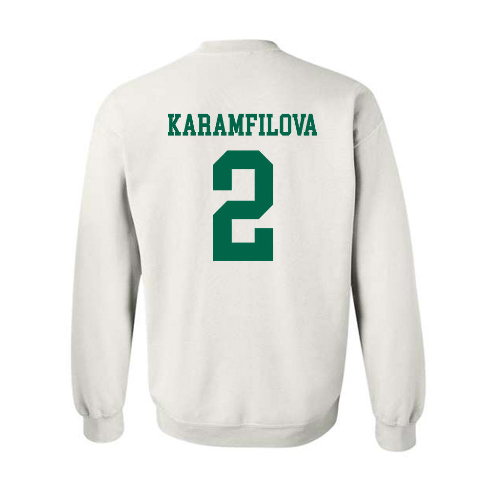 USF - NCAA Women's Basketball : Yana Karamfilova - Classic Fashion Shersey Crewneck Sweatshirt-1