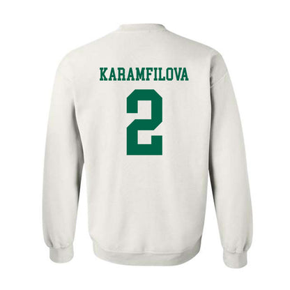 USF - NCAA Women's Basketball : Yana Karamfilova - Classic Fashion Shersey Crewneck Sweatshirt-1