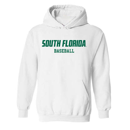 USF - NCAA Baseball : Eli Thomas - Classic Fashion Shersey Hooded Sweatshirt-0