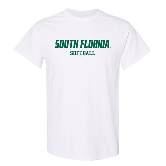 USF - NCAA Softball : Cali Chapman - Classic Fashion Shersey T-Shirt-0