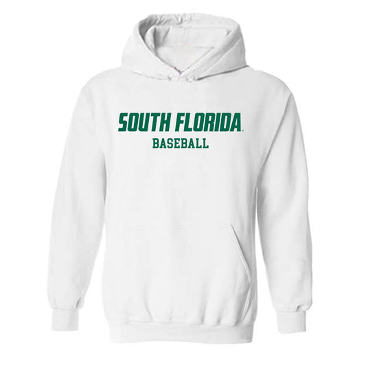 USF - NCAA Baseball : Will Flege - Classic Fashion Shersey Hooded Sweatshirt-0