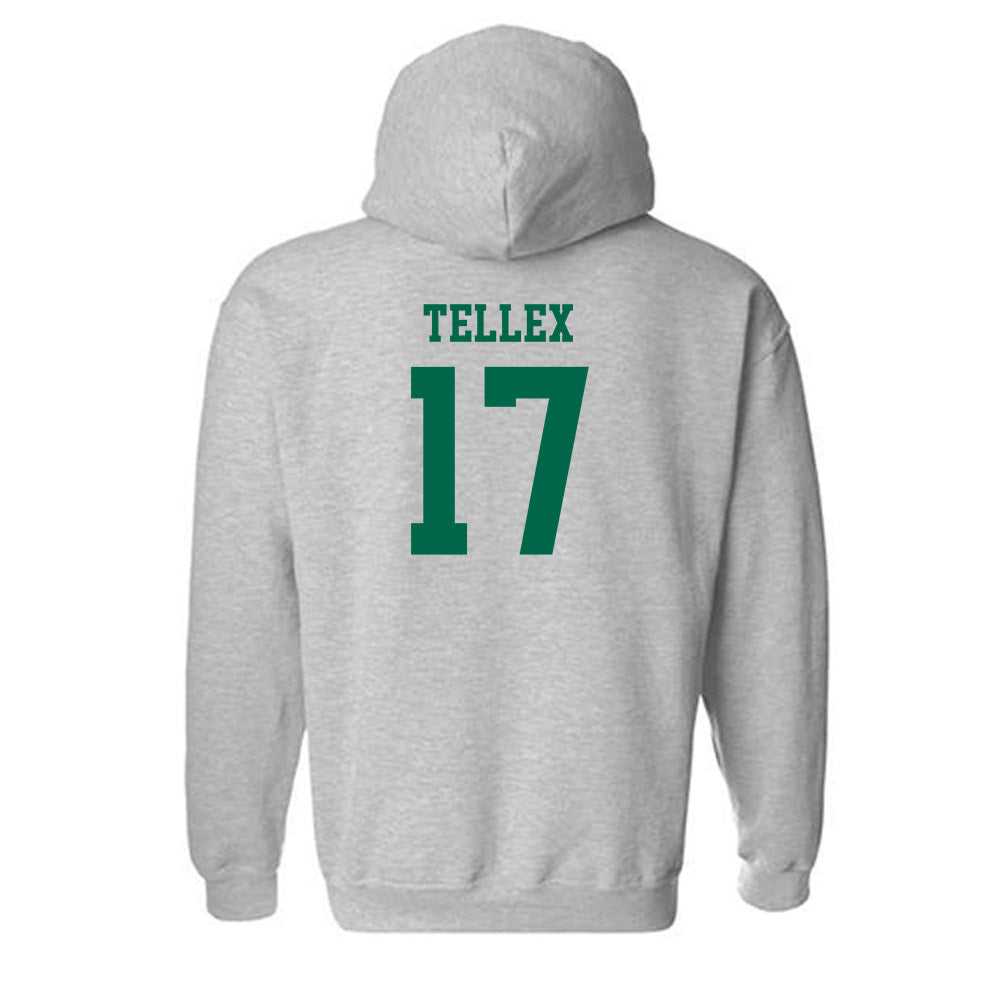 USF - NCAA Women's Soccer : Delaney Tellex - Classic Fashion Shersey Hooded Sweatshirt-1
