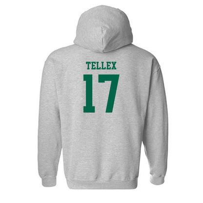 USF - NCAA Women's Soccer : Delaney Tellex - Classic Fashion Shersey Hooded Sweatshirt-1