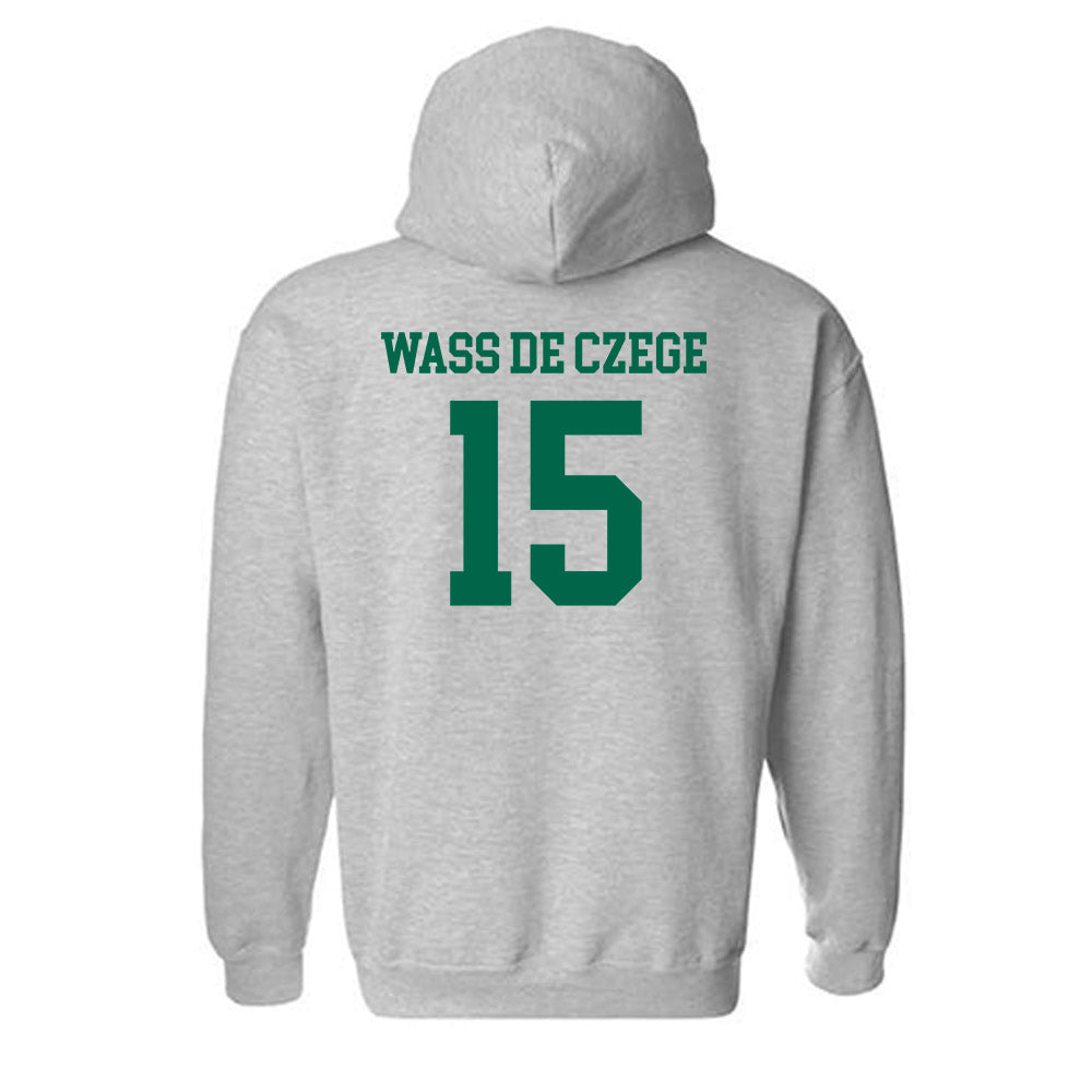 USF - NCAA Women's Volleyball : Amelia Wass de Czege - Classic Fashion Shersey Hooded Sweatshirt-1