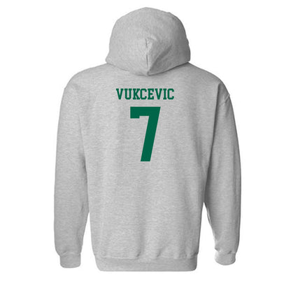 USF - NCAA Women's Basketball : Lanaa Vukcevic - Classic Fashion Shersey Hooded Sweatshirt-1