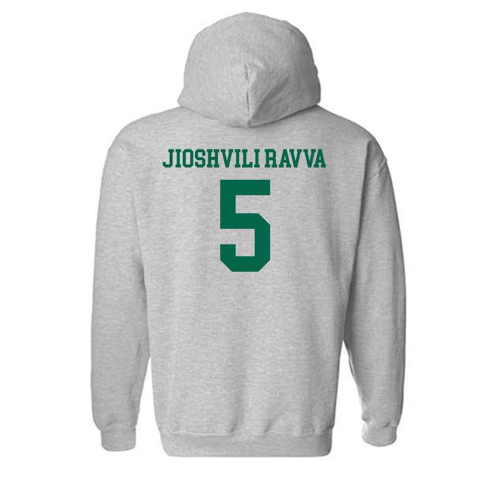 USF - NCAA Women's Volleyball : Nina Jioshvili Ravva - Classic Fashion Shersey Hooded Sweatshirt-1