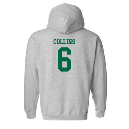 USF - NCAA Men's Basketball : Daimion Collins - Classic Fashion Shersey Hooded Sweatshirt-1