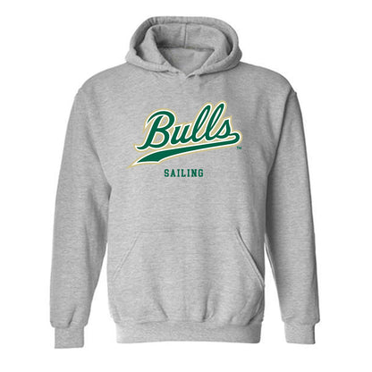 USF - NCAA Women's Sailing : Reese Ambrose - Classic Fashion Shersey Hooded Sweatshirt-0