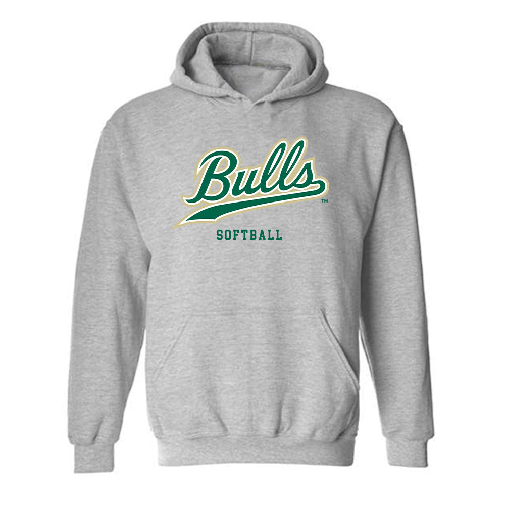 USF - NCAA Softball : Kiley Strott - Classic Fashion Shersey Hooded Sweatshirt-0