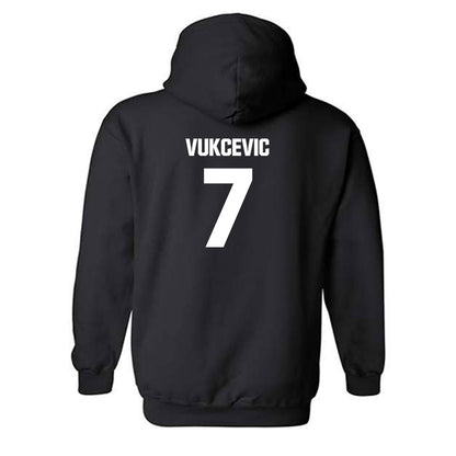 USF - NCAA Women's Basketball : Lanaa Vukcevic - Classic Shersey Hooded Sweatshirt-1