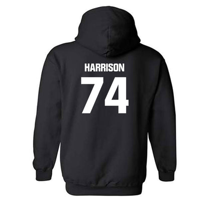 USF - NCAA Football : Jordan Harrison - Classic Shersey Hooded Sweatshirt-1