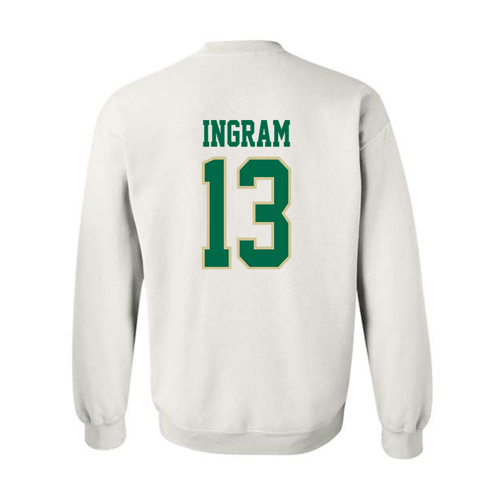 USF - NCAA Women's Basketball : Stefanie Ingram - Classic Fashion Shersey Crewneck Sweatshirt-1