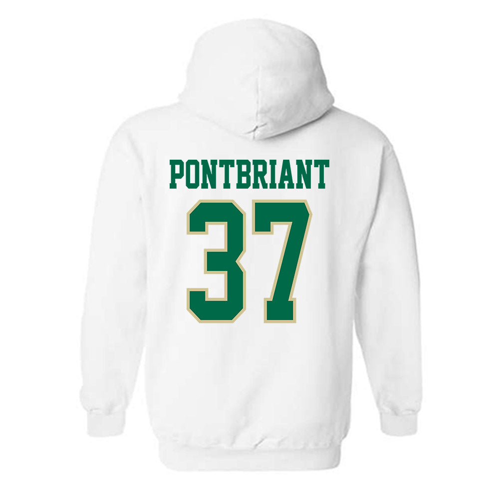 USF - NCAA Baseball : Dominic Pontbriant - Classic Fashion Shersey Hooded Sweatshirt-1