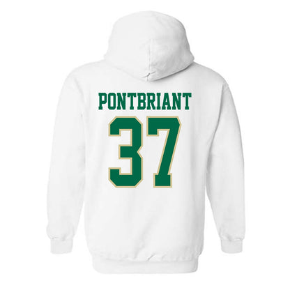 USF - NCAA Baseball : Dominic Pontbriant - Classic Fashion Shersey Hooded Sweatshirt-1