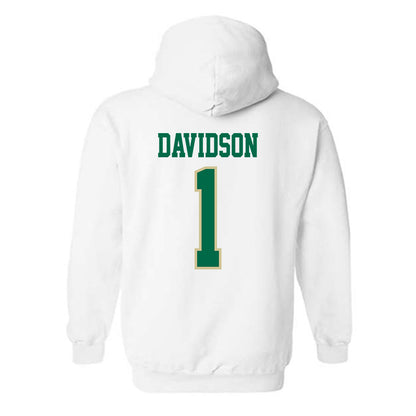 USF - NCAA Women's Basketball : Katie Davidson - Classic Fashion Shersey Hooded Sweatshirt-1