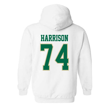 USF - NCAA Football : Jordan Harrison - Classic Fashion Shersey Hooded Sweatshirt-1