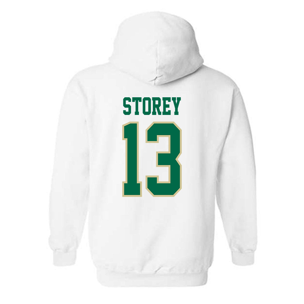 USF - NCAA Baseball : Easton Storey - Classic Fashion Shersey Hooded Sweatshirt-1