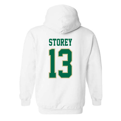 USF - NCAA Baseball : Easton Storey - Classic Fashion Shersey Hooded Sweatshirt-1