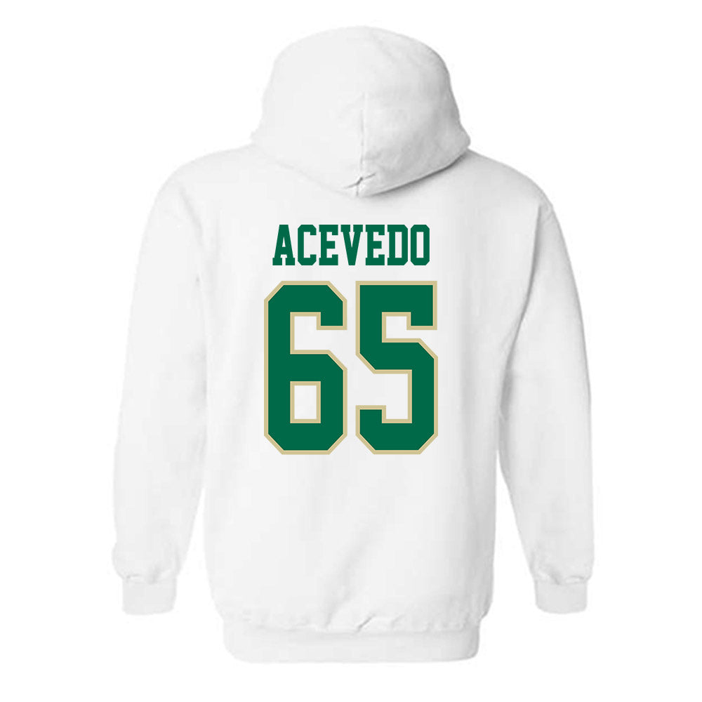 USF - NCAA Football : Jaylin Acevedo - Classic Fashion Shersey Hooded Sweatshirt-1