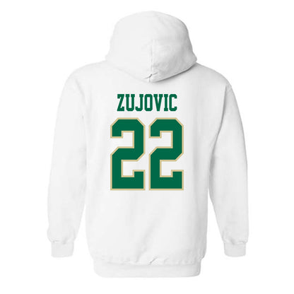USF - NCAA Men's Soccer : Luka Zujovic - Classic Fashion Shersey Hooded Sweatshirt-1